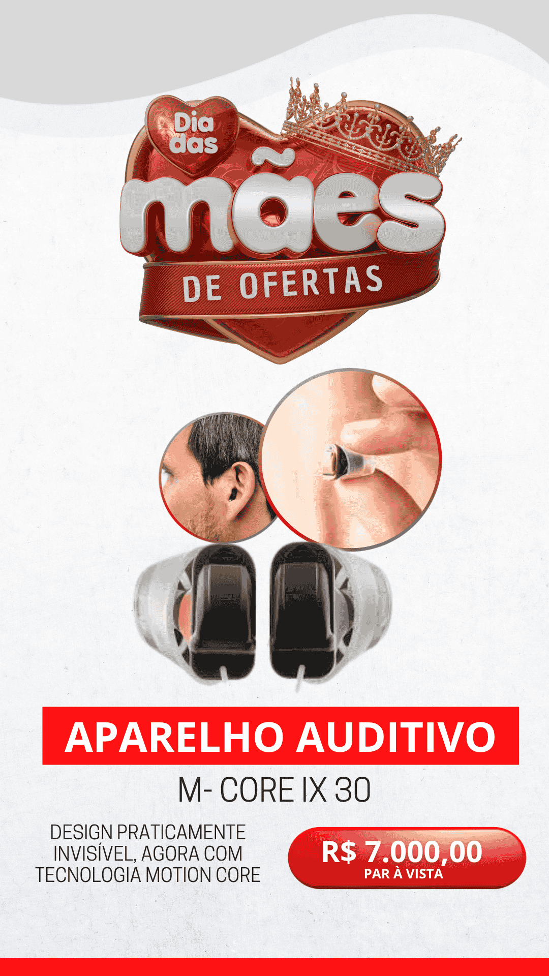Bannner - Promoção Dia das mães de ofertas