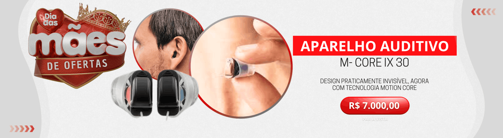 banner promoção - dia das mães de oferta